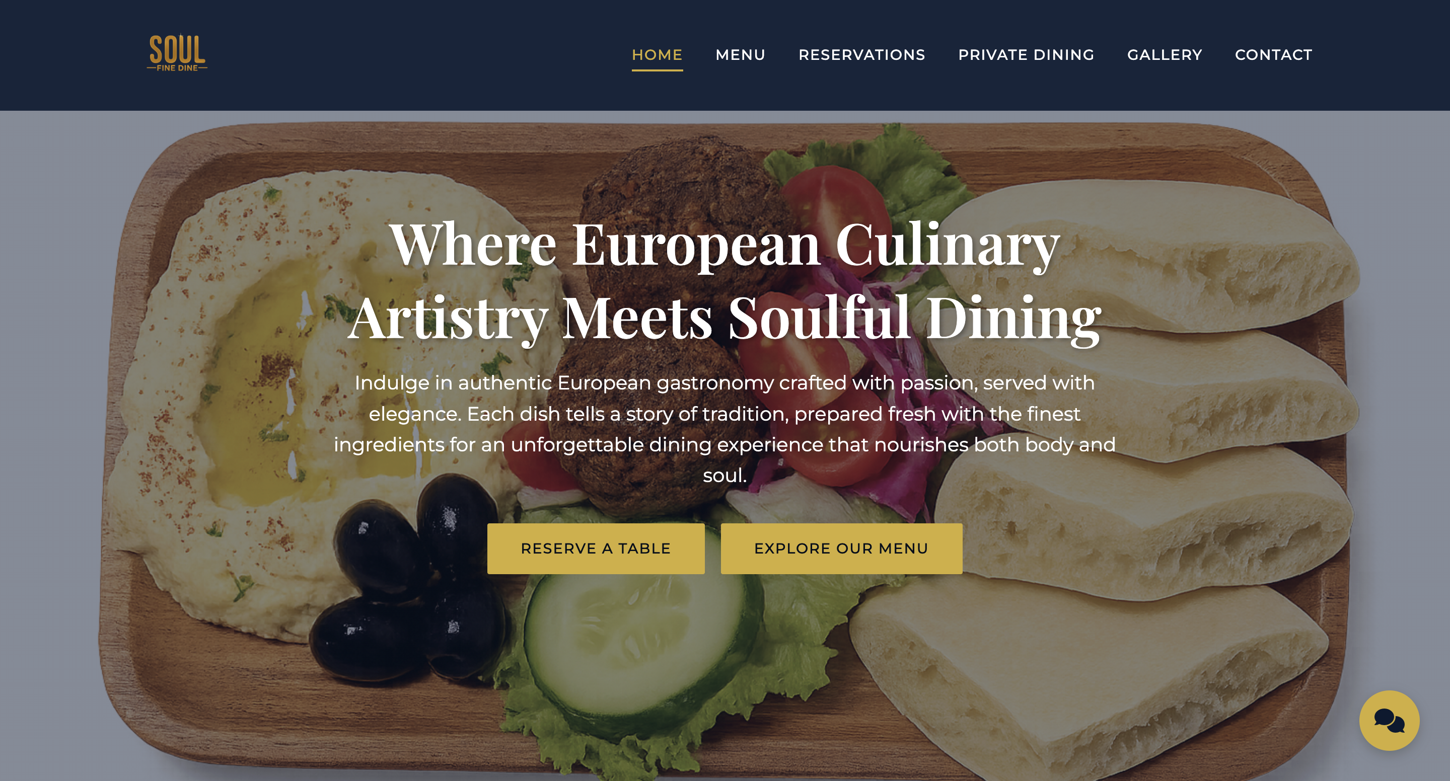 Restaurant Website